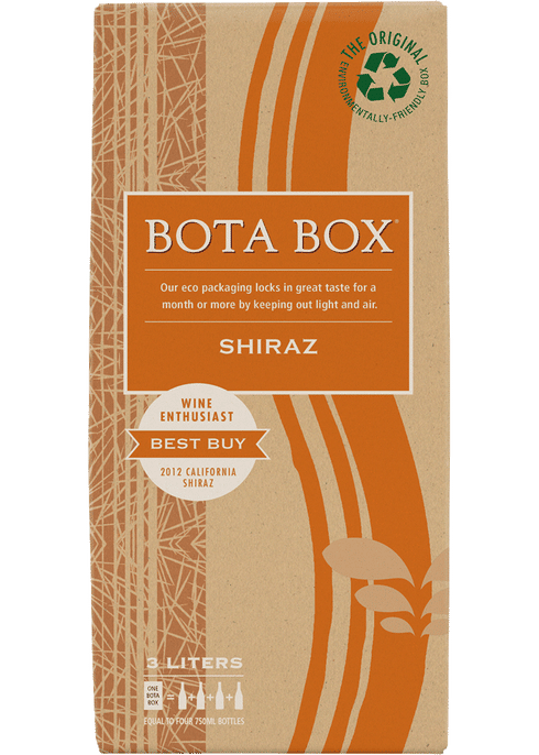 Bota Box Wines 3L Shiraz