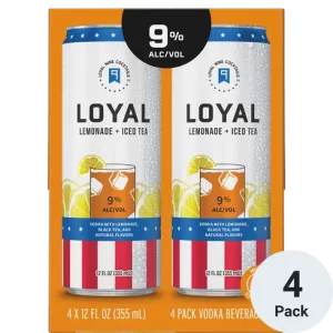 loyal 9 lemon iced tea 4 pack