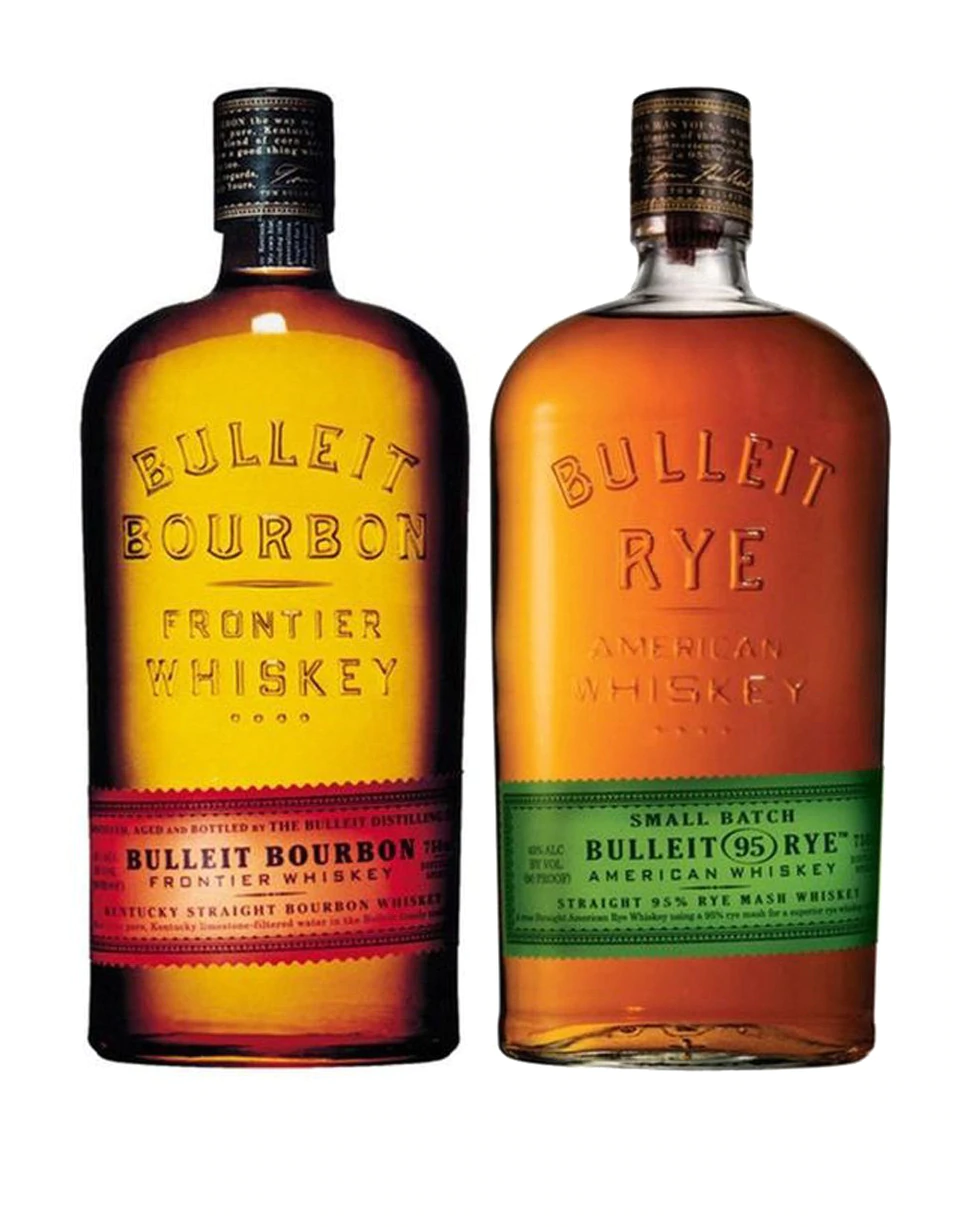 Bulleit Bourbon Bottles