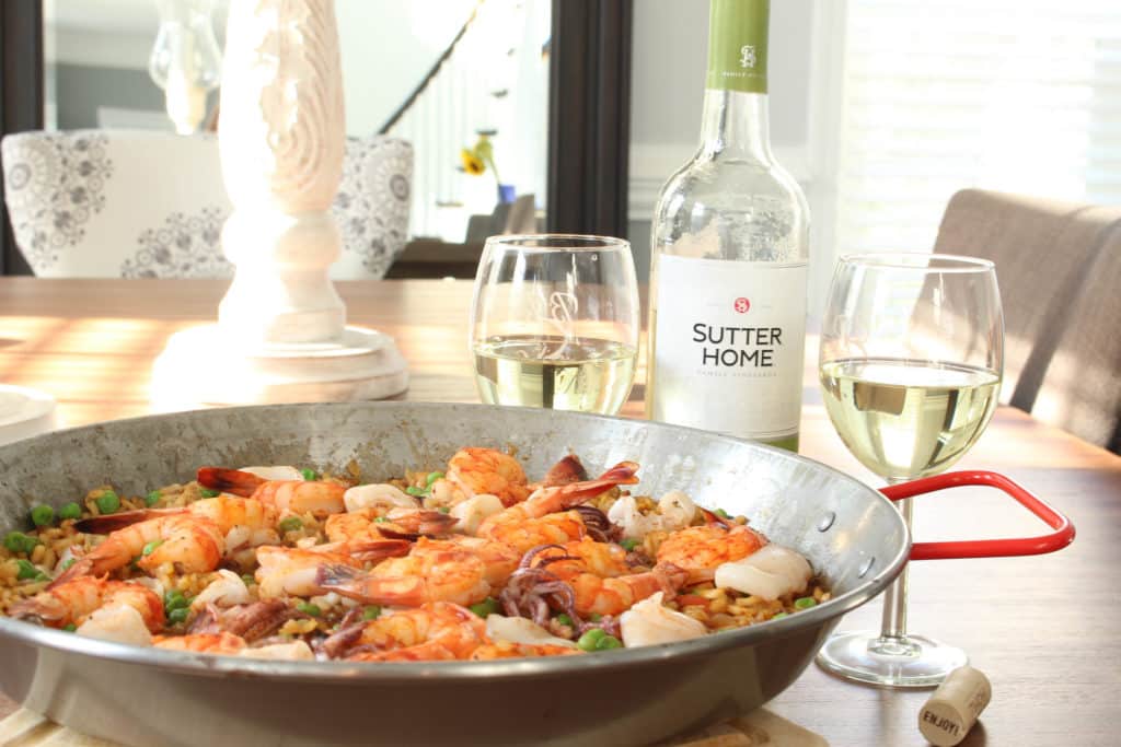 seafood and white wine pairing